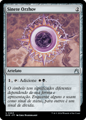 Sinete Orzhov / Orzhov Signet - Magic: The Gathering - MoxLand