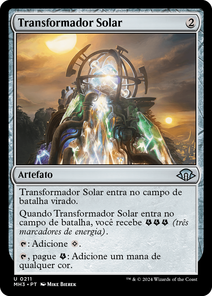 Transformador Solar / Solar Transformer - Magic: The Gathering - MoxLand