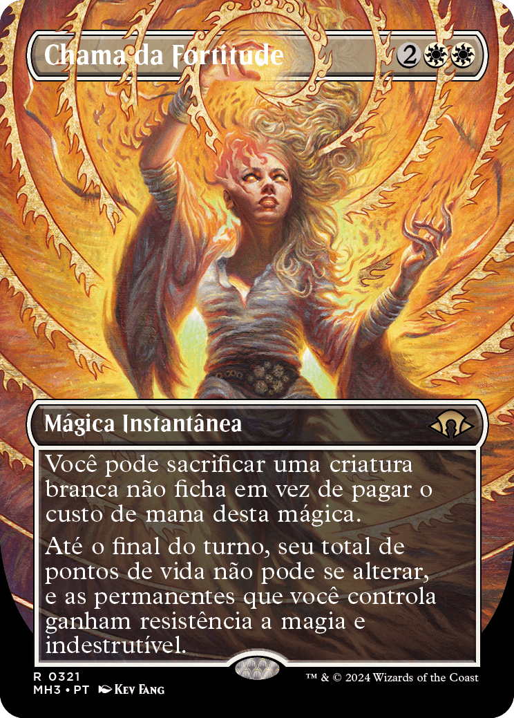 Chama da Fortitude / Flare of Fortitude - Magic: The Gathering - MoxLand