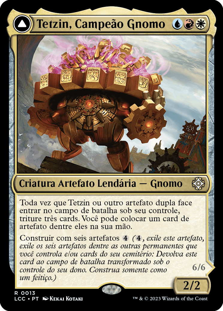 Tetzin, Campeão Gnomo / Tetzin, Gnome Champion - Magic: The Gathering - MoxLand