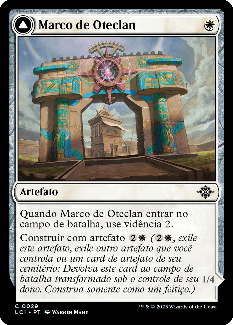 Marco de Oteclan / Oteclan Landmark - Magic: The Gathering - MoxLand