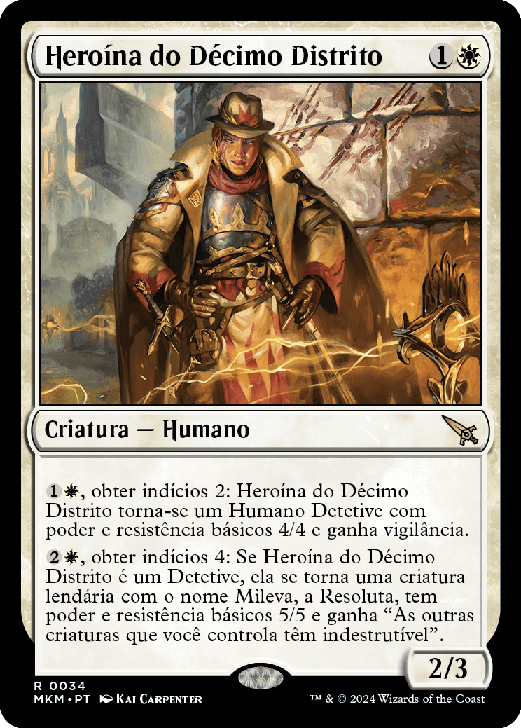 Heroína do Décimo Distrito / Tenth District Hero - Magic: The Gathering - MoxLand