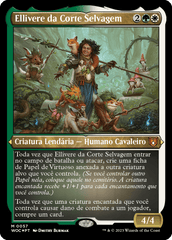 Ellivere da Corte Selvagem / Ellivere of the Wild Court - Magic: The Gathering - MoxLand