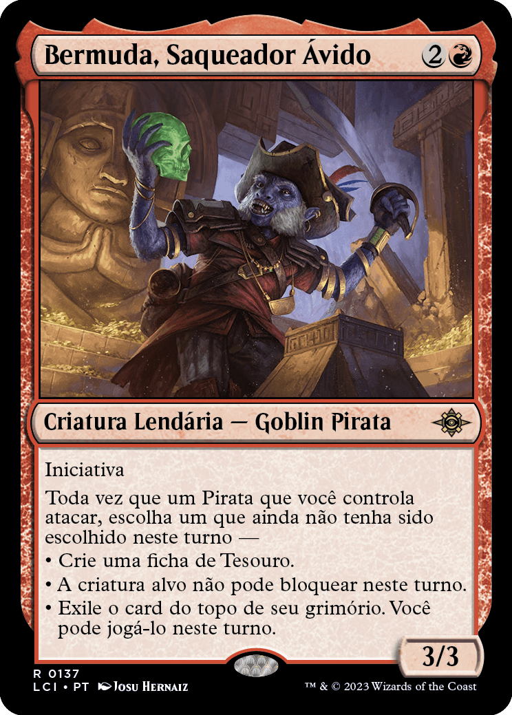 Bermuda, Pilhador Ávido / Breeches, Eager Pillager - Magic: The Gathering - MoxLand