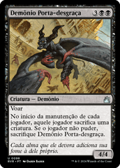 Demônio Porta-desgraça / Woebringer Demon - Magic: The Gathering - MoxLand