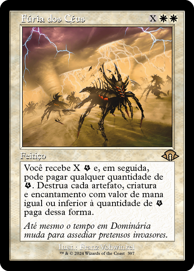 Fúria dos Céus / Wrath of the Skies - Magic: The Gathering - MoxLand