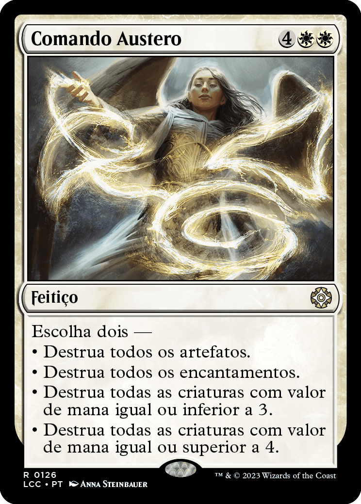 Comando Austero / Austere Command - Magic: The Gathering - MoxLand