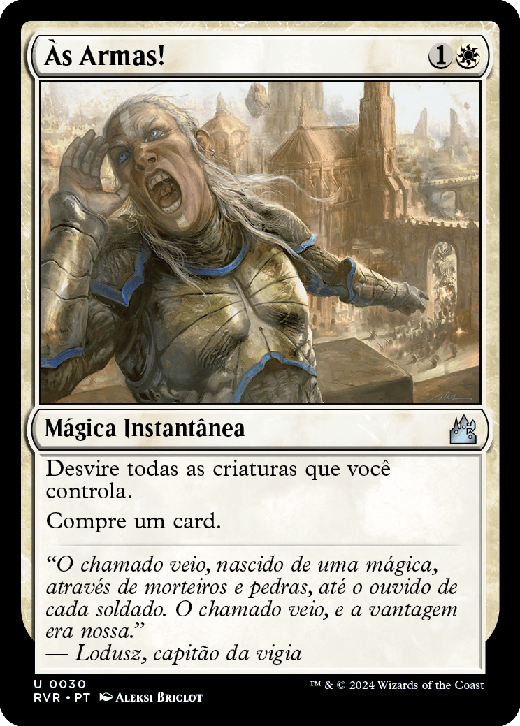 Às Armas! / To Arms! - Magic: The Gathering - MoxLand