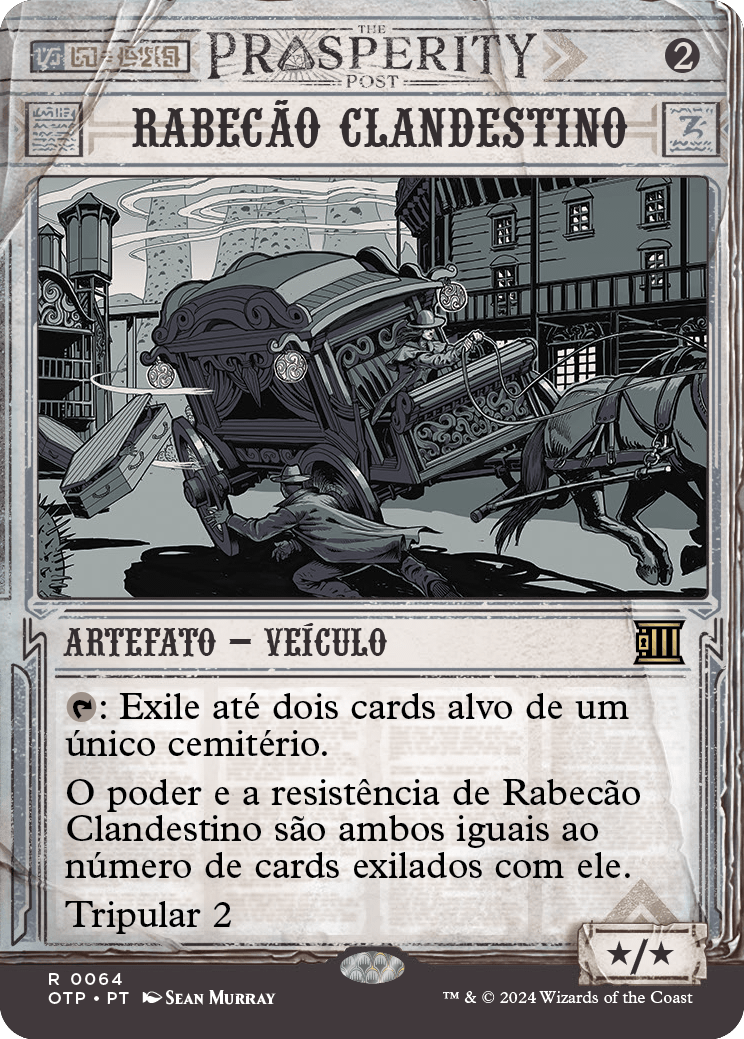 Rabecão Clandestino / Unlicensed Hearse - Magic: The Gathering - MoxLand