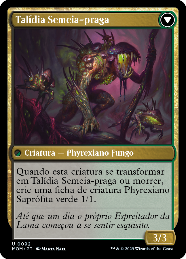 Talídia Ceifa-praga / Blightreaper Thallid - Magic: The Gathering - MoxLand