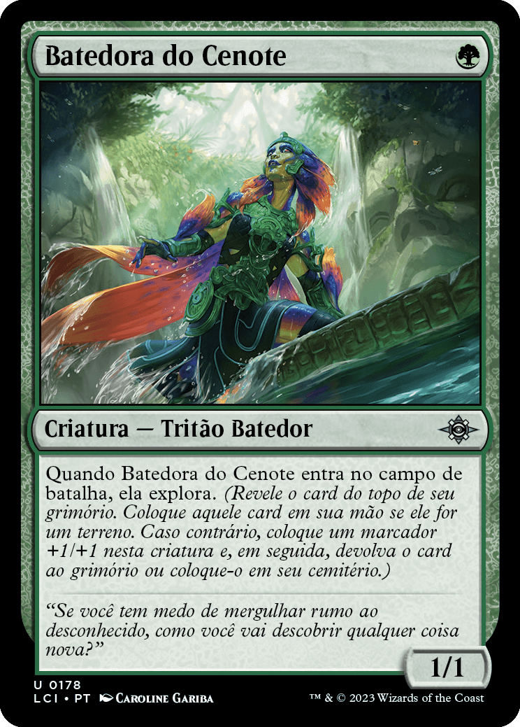 Batedora do Cenote / Cenote Scout - Magic: The Gathering - MoxLand