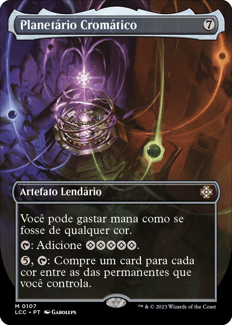 Planetário Cromático / Chromatic Orrery - Magic: The Gathering - MoxLand