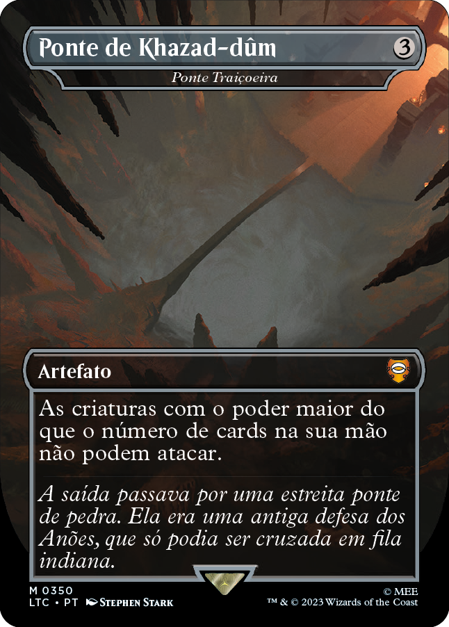 Ponte de Khazad-dûm / Bridge of Khazad-dûm - Magic: The Gathering - MoxLand