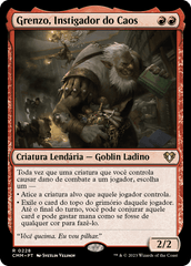 Grenzo, Instigador do Caos / Grenzo, Havoc Raiser - Magic: The Gathering - MoxLand