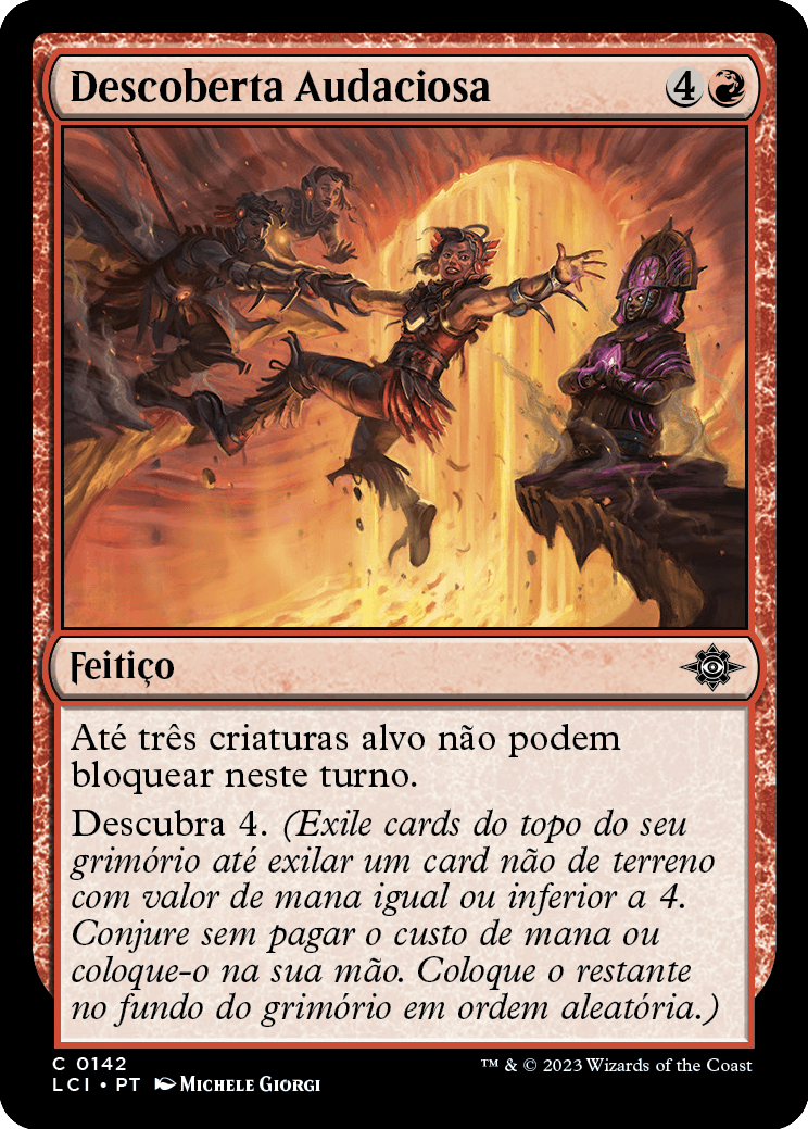 Descoberta Audaciosa / Daring Discovery - Magic: The Gathering - MoxLand