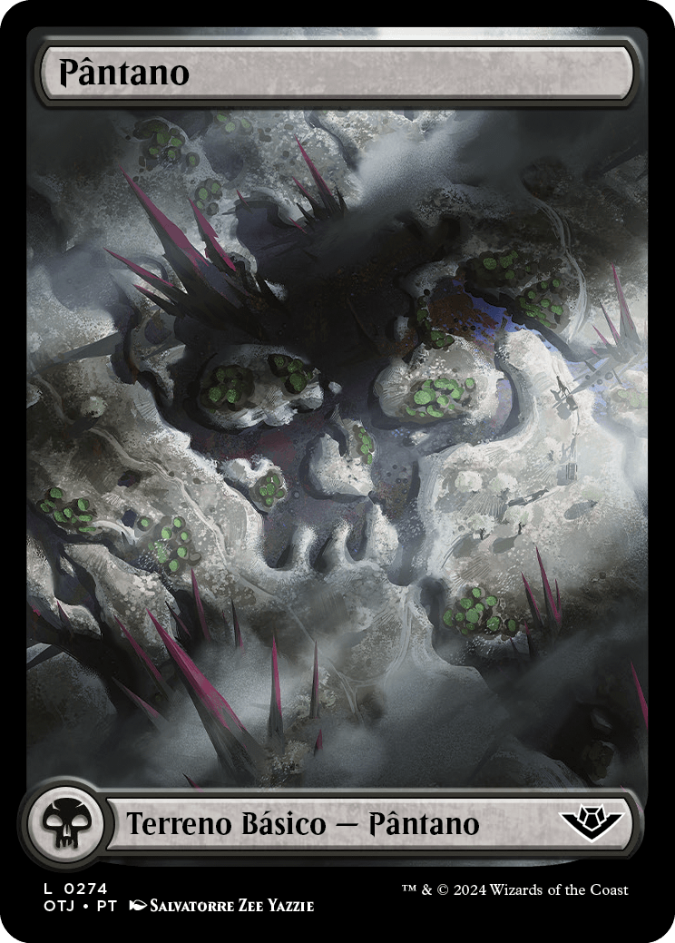 Pântano / Swamp - Magic: The Gathering - MoxLand