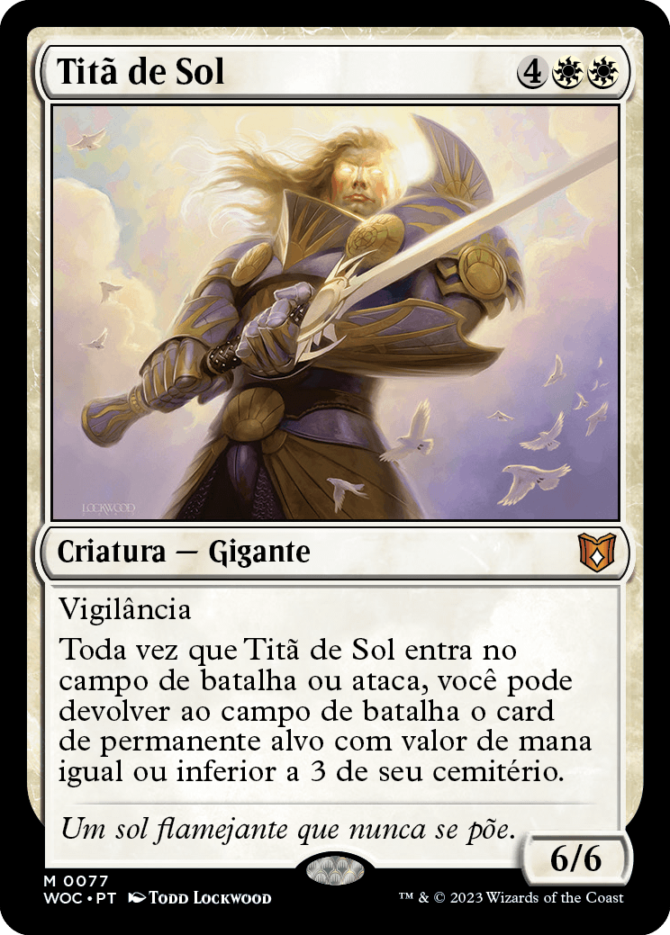 Titã de Sol / Sun Titan - Magic: The Gathering - MoxLand