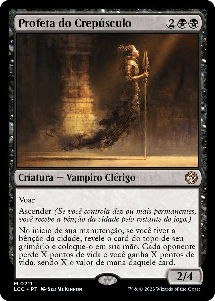 Profeta do Crepúsculo / Twilight Prophet - Magic: The Gathering - MoxLand