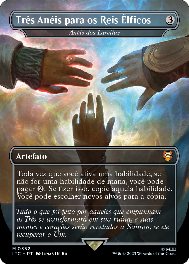 Três Anéis para os Reis Élficos / Three Rings for the Elven-Kings - Magic: The Gathering - MoxLand