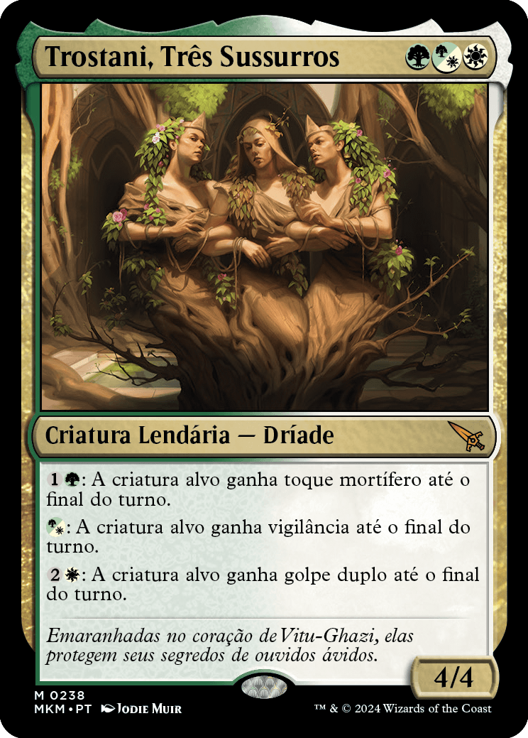 Trostani, Três Sussurros / Trostani, Three Whispers - Magic: The Gathering - MoxLand