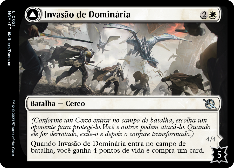 Invasão de Dominária / Invasion of Dominaria - Magic: The Gathering - MoxLand