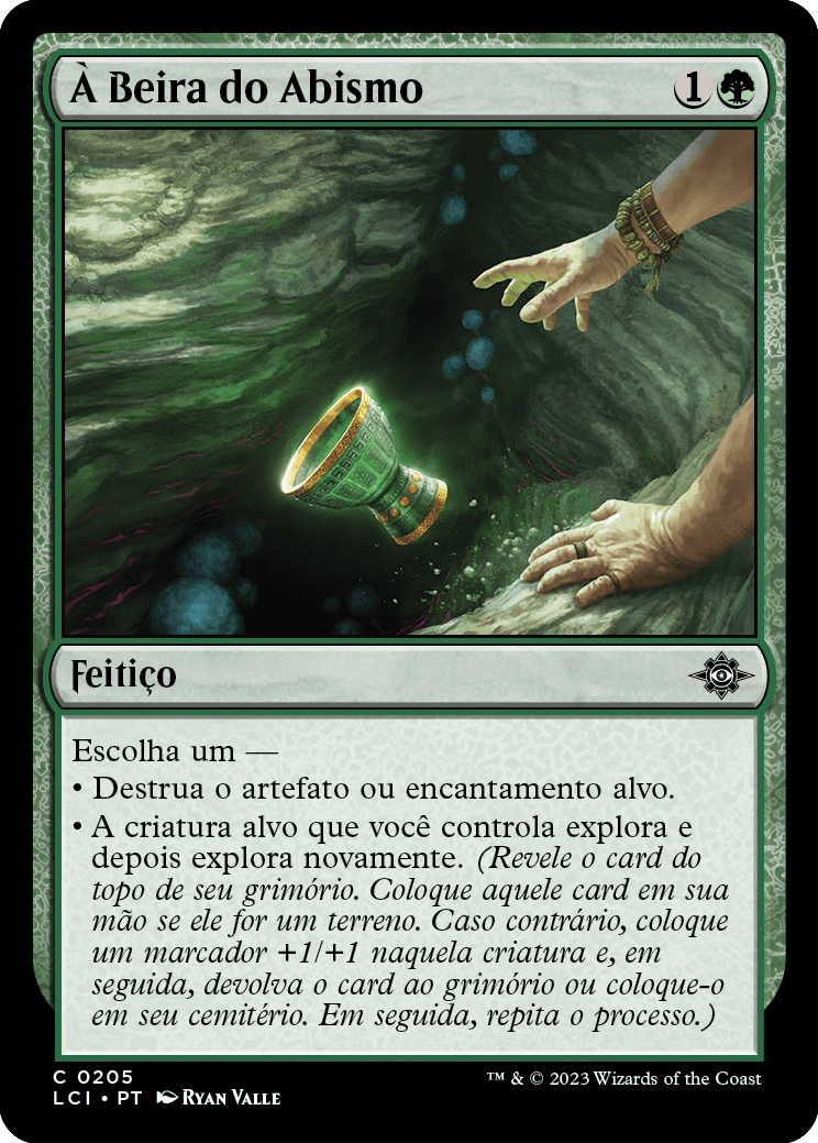 À Beira do Abismo / Over the Edge - Magic: The Gathering - MoxLand