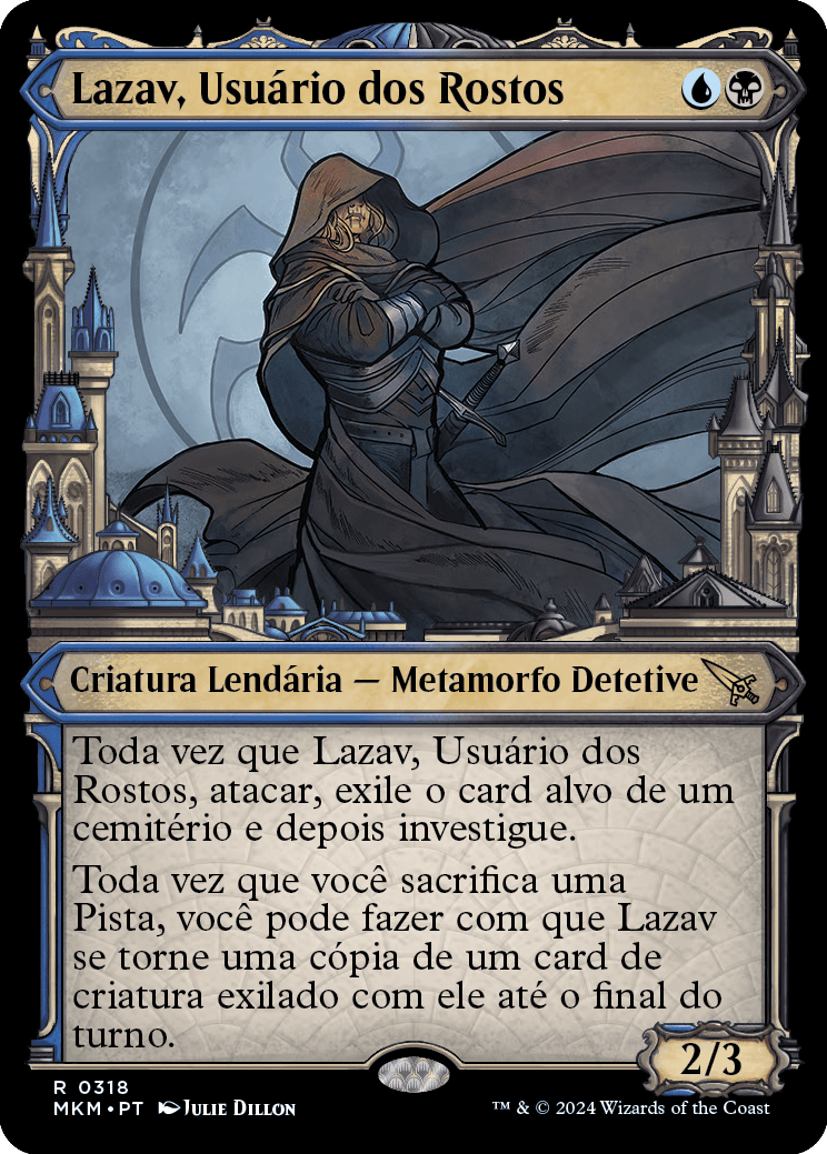 Lazav, Usuário dos Rostos / Lazav, Wearer of Faces - Magic: The Gathering - MoxLand