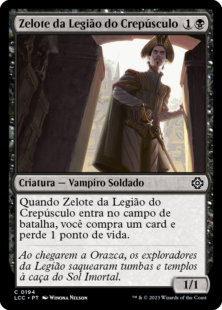 Zelote da Legião do Crepúsculo / Dusk Legion Zealot - Magic: The Gathering - MoxLand