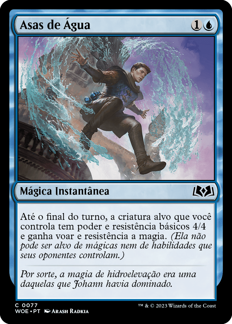 Asas de Água / Water Wings - Magic: The Gathering - MoxLand