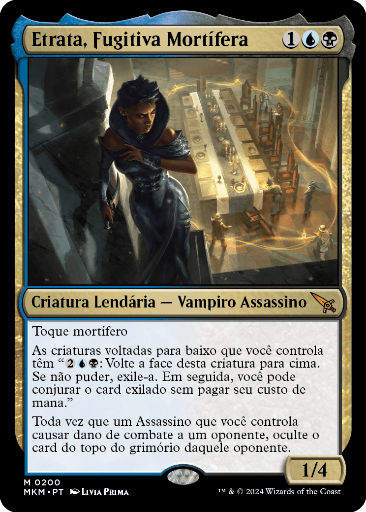 Etrata, Fugitiva Mortífera / Etrata, Deadly Fugitive - Magic: The Gathering - MoxLand