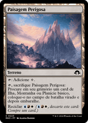 Paisagem Perigosa / Perilous Landscape - Magic: The Gathering - MoxLand