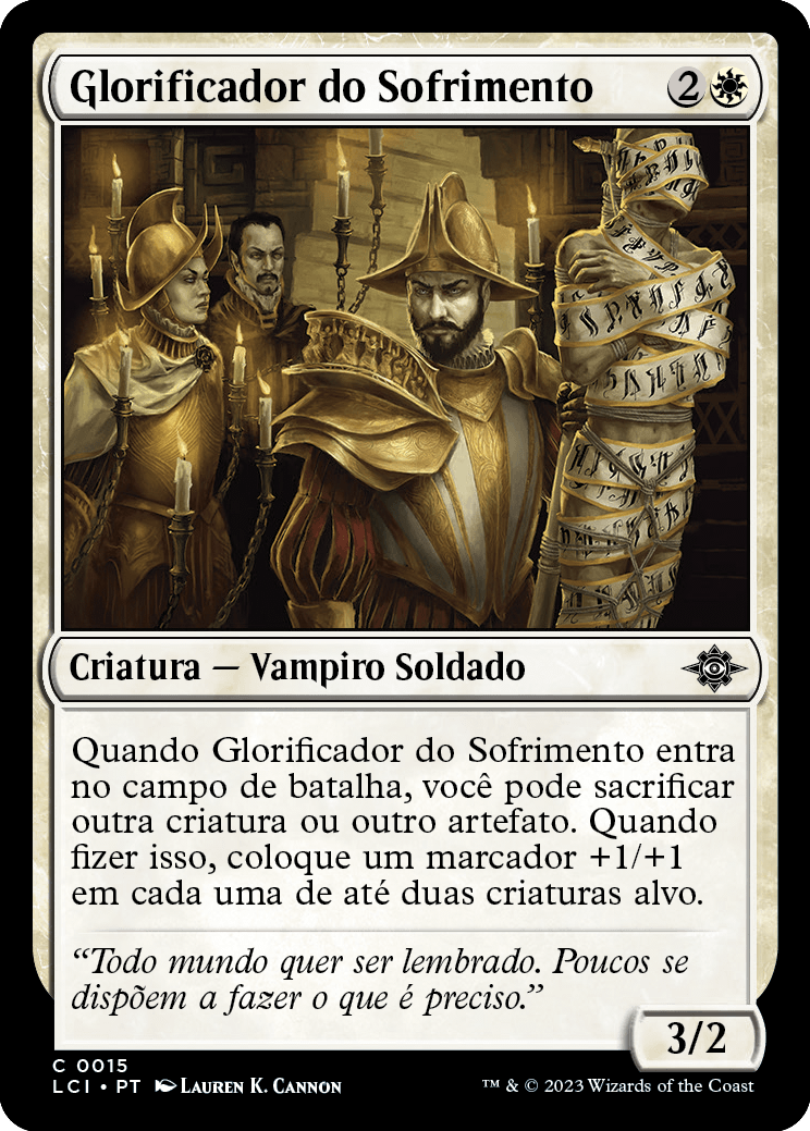 Glorificador do Sofrimento / Glorifier of Suffering - Magic: The Gathering - MoxLand