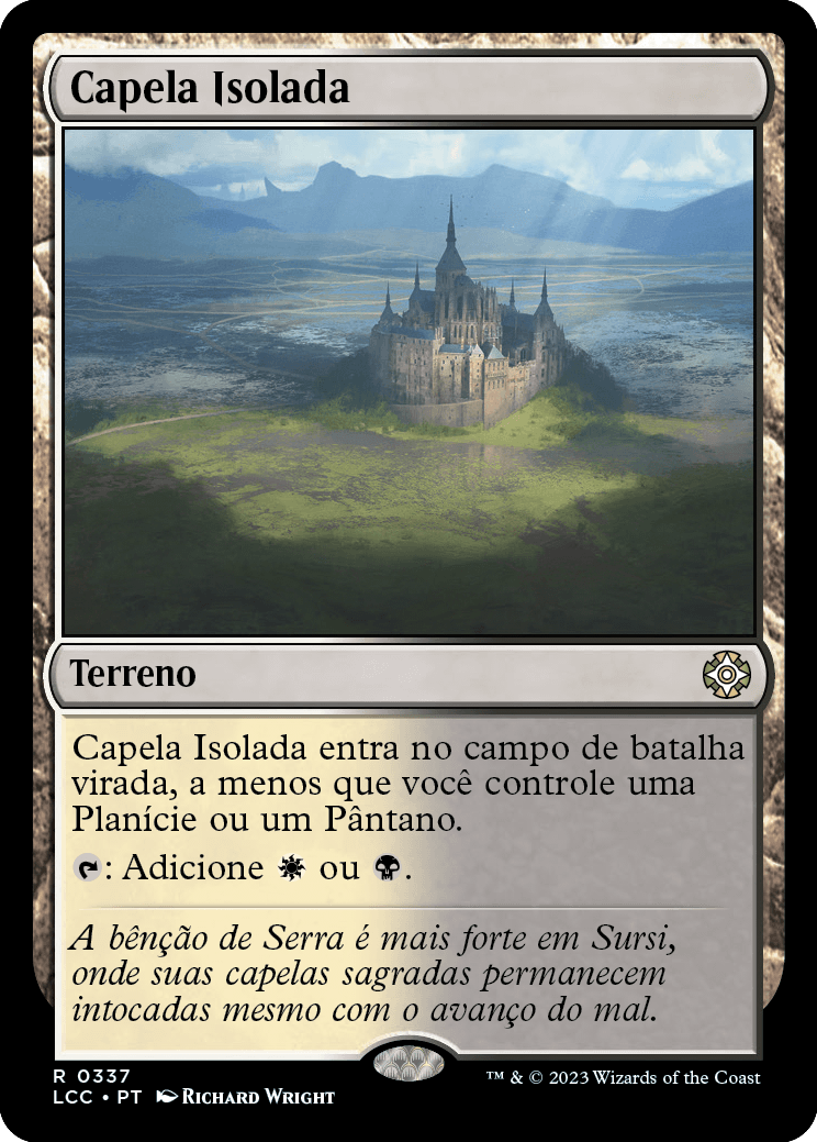 Capela Isolada / Isolated Chapel - Magic: The Gathering - MoxLand