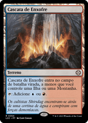 Cascata de Enxofre / Sulfur Falls - Magic: The Gathering - MoxLand