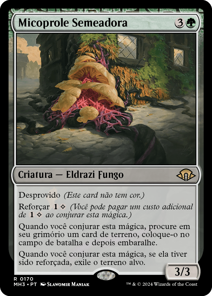 Micoprole Semeadora / Sowing Mycospawn - Magic: The Gathering - MoxLand