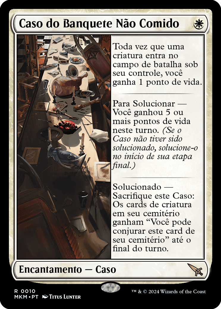 Caso do Banquete Não Comido / Case of the Uneaten Feast - Magic: The Gathering - MoxLand