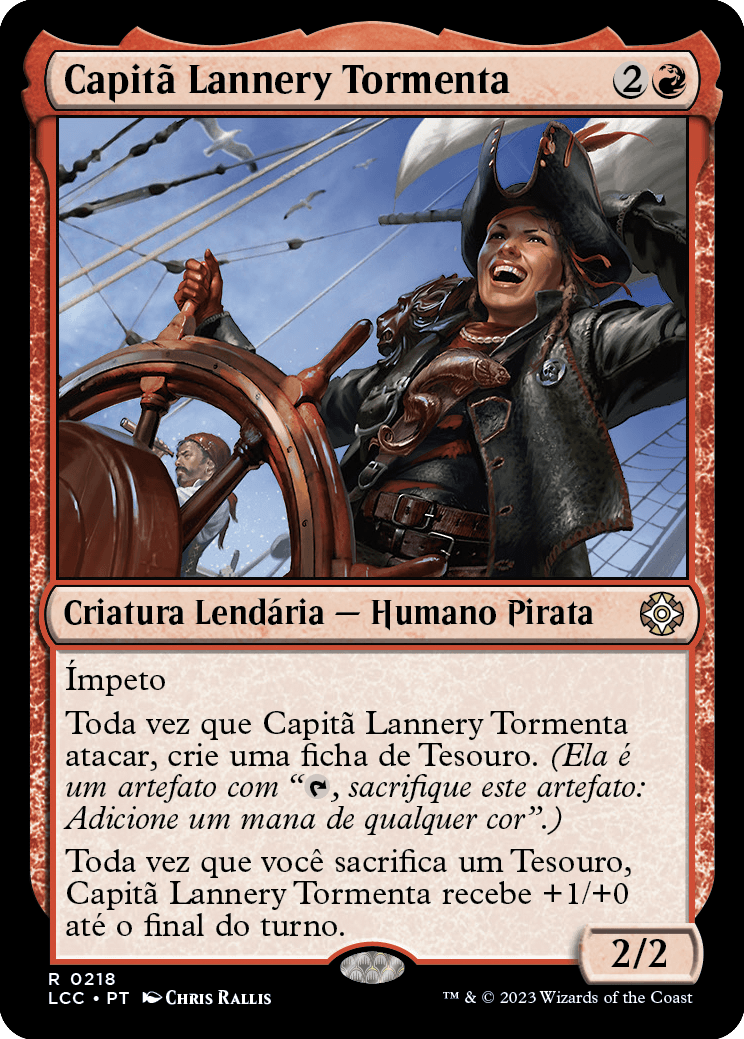 Capitã Lannery Tormenta / Captain Lannery Storm - Magic: The Gathering - MoxLand