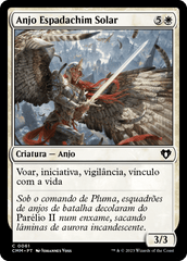 Anjo Espadachim Solar / Sunblade Angel - Magic: The Gathering - MoxLand