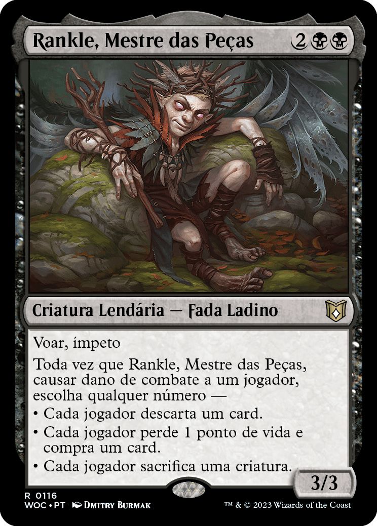 Rankle, Mestre das Peças / Rankle, Master of Pranks - Magic: The Gathering - MoxLand