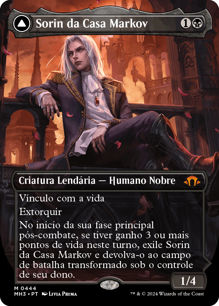 Sorin da Casa Markov / Sorin of House Markov - Magic: The Gathering - MoxLand