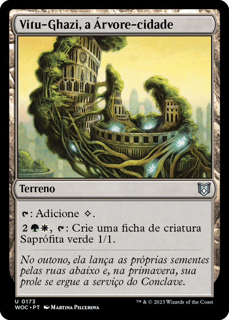 Vitu-Ghazi, a Árvore-cidade / Vitu-Ghazi, the City-Tree - Magic: The Gathering - MoxLand