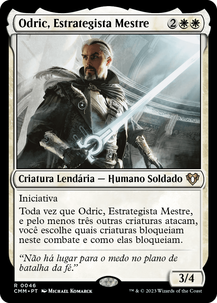 Odric, Estrategista Mestre / Odric, Master Tactician - Magic: The Gathering - MoxLand