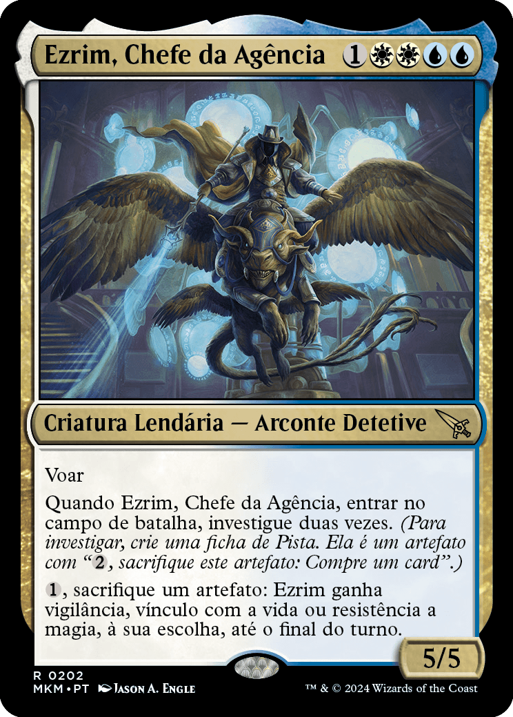 Ezrim, Chefe da Agência / Ezrim, Agency Chief - Magic: The Gathering - MoxLand