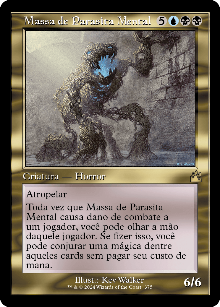 Massa de Parasita Mental / Mindleech Mass - Magic: The Gathering - MoxLand