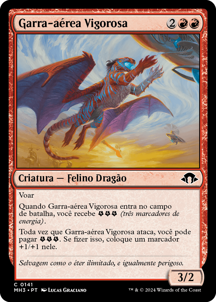 Garra-aérea Vigorosa / Thriving Skyclaw - Magic: The Gathering - MoxLand