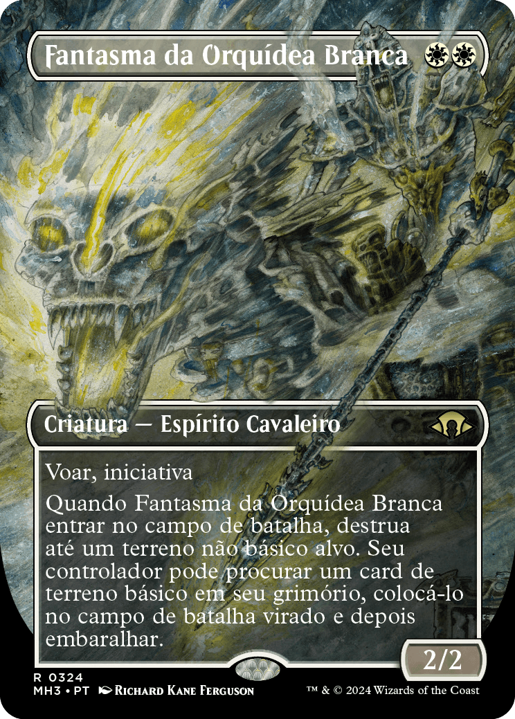 Fantasma da Orquídea Branca / White Orchid Phantom - Magic: The Gathering - MoxLand