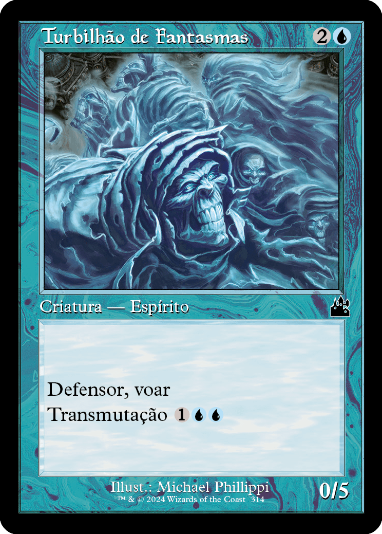 Turbilhão de Fantasmas / Drift of Phantasms - Magic: The Gathering - MoxLand