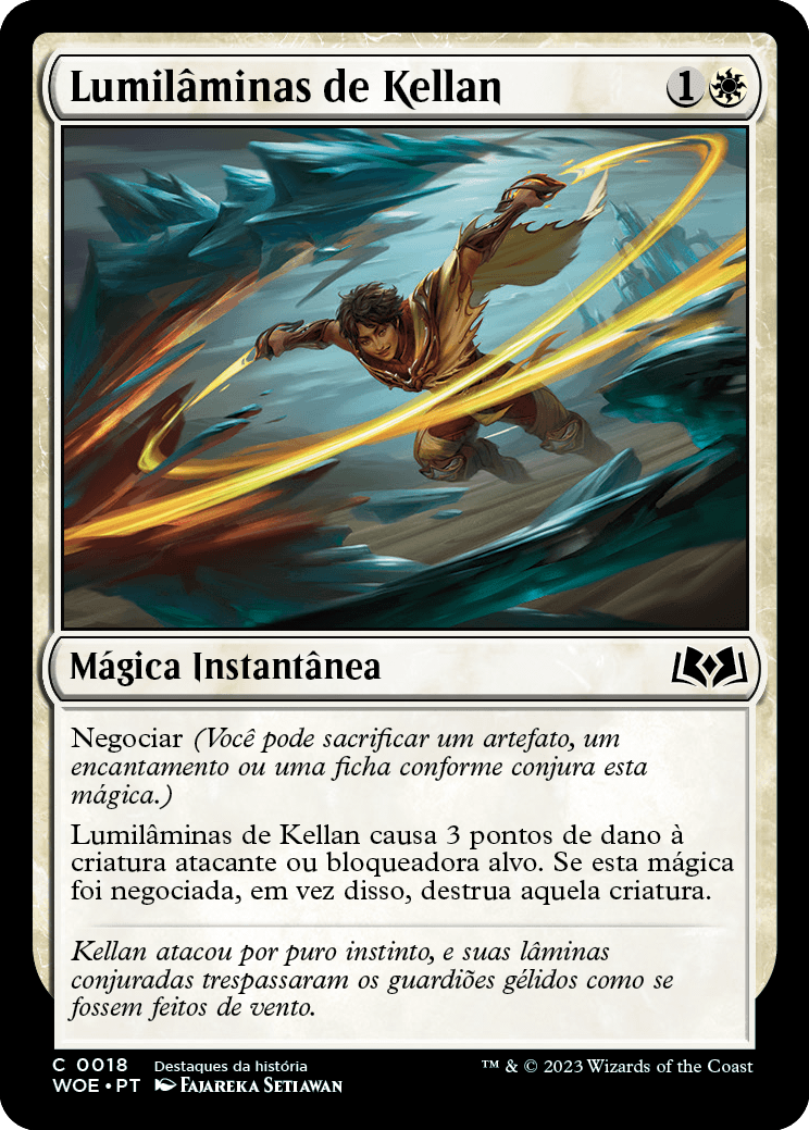 Lumilâminas de Kellan / Kellan's Lightblades - Magic: The Gathering - MoxLand