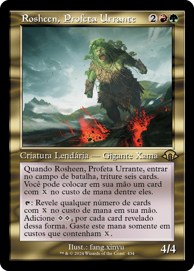 Rosheen, Profeta Urrante / Rosheen, Roaring Prophet - Magic: The Gathering - MoxLand