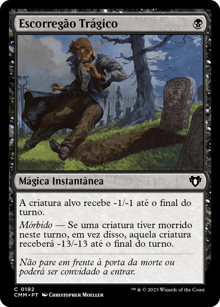 Escorregão Trágico / Tragic Slip - Magic: The Gathering - MoxLand